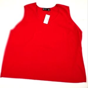 2 pc:TAG Maggie Barnes Tank Top , Ted++Catherines Ivory top, 26W